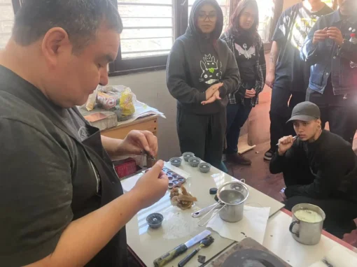 Workshop de barnices